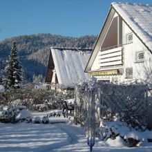 Garten Winter Ferienwohnungen Gernsbach